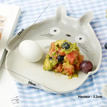 TOTORO CERAMIC DINNERWARE SET..