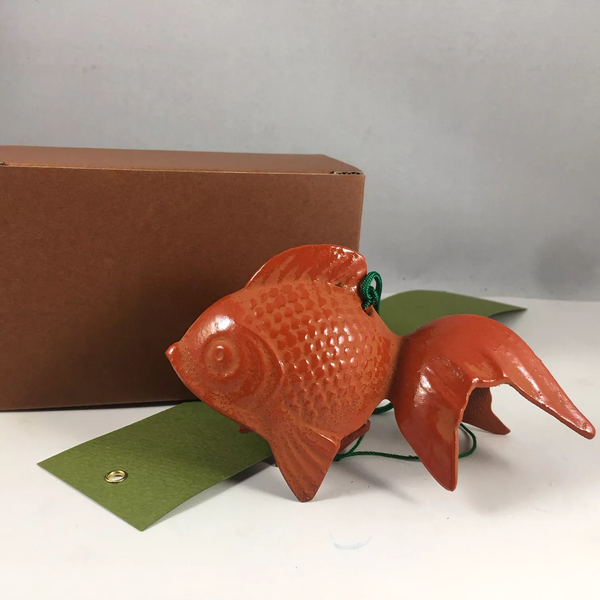 Japanese Orange Goldfish Wind Chime