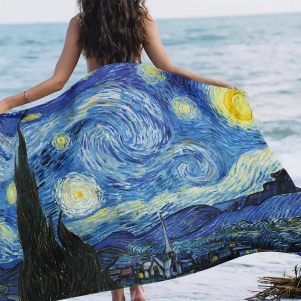 Beach Towel - van Gogh "Starry Night"