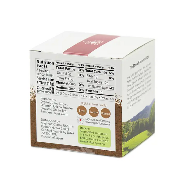 Organic Hojicha (Roasted Japanese Green Tea) Latte Mix
