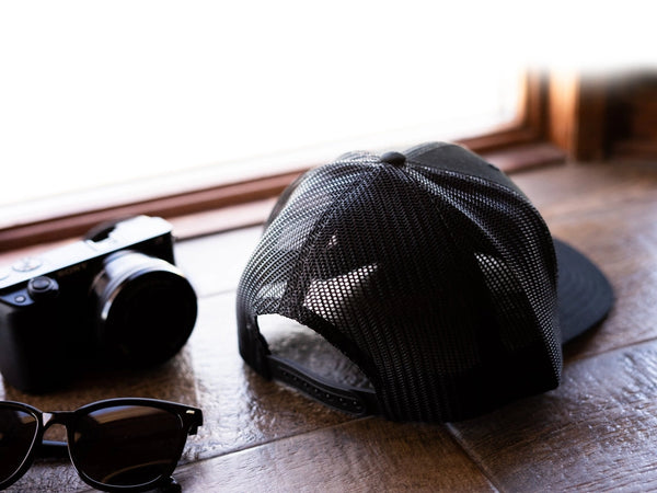 Great Waves Hat - Black