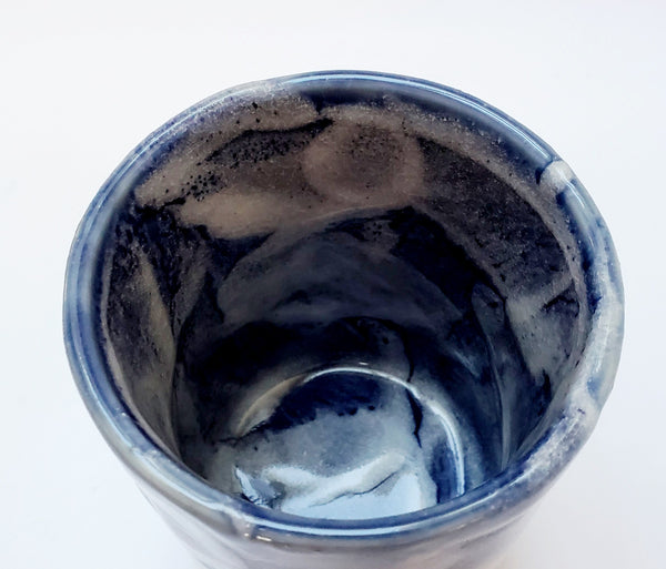 Blue Handmade Ceramic Cup